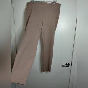 LC Lauren Conrad (Sz XXL) Tan Super Skinny Mid Rise Crop Pull-on Pants (NEW-NWT)